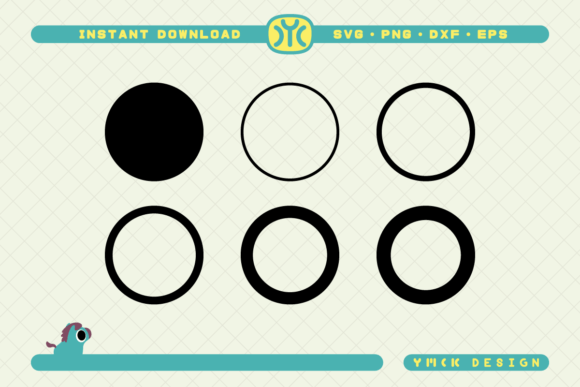 Circle Frame SVG Circle SVG