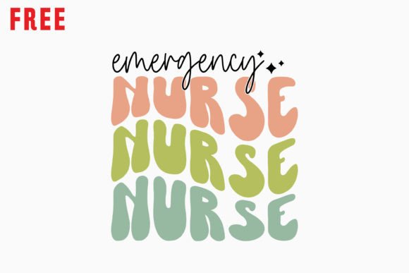 Free Emergency Nurse Retro Nurse Quote