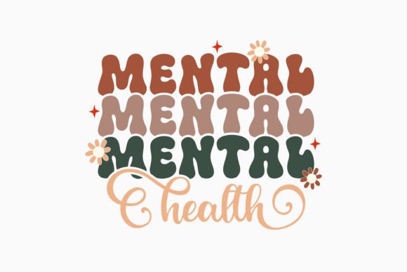 Mental Health Retro SVG
