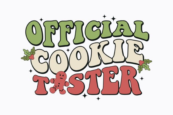Official Cookie Tester Christmas Retro