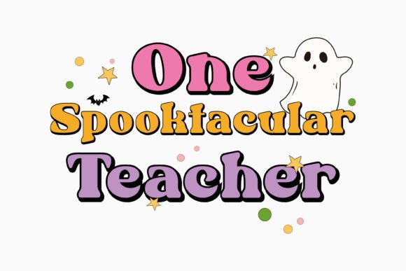 One Spooktacular Teacher Halloween Retro