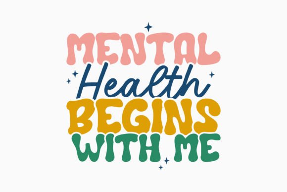 Retro Mental Health Quote SVG