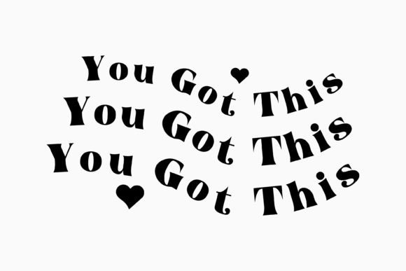 You Got This Retro Mental Health Svg